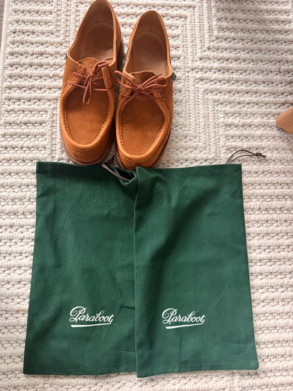 Paraboot Suede Michael Derby Shoe - Picture 5 of 11